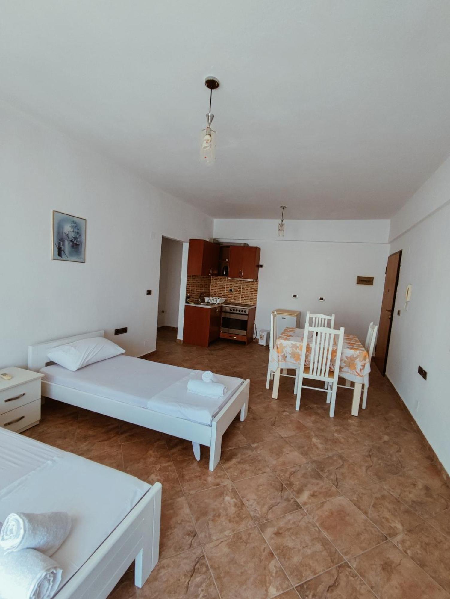 El Rio Apartments Saranda Szoba fotó